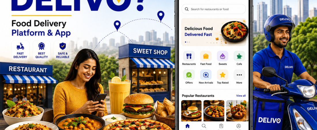What is DELIVO? | Food Delivery Platform & App