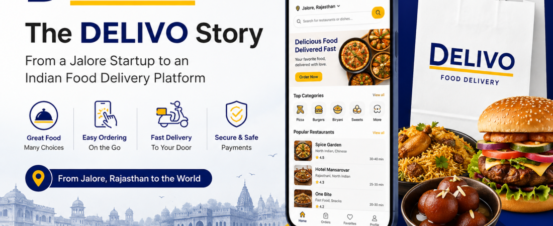 DELIVO Food Delivery: The Journey From Jalore to India
