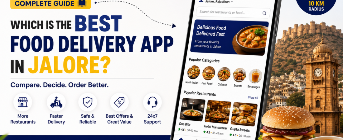 Which Is the Best Food Delivery App in Jalore? | Complete Guide